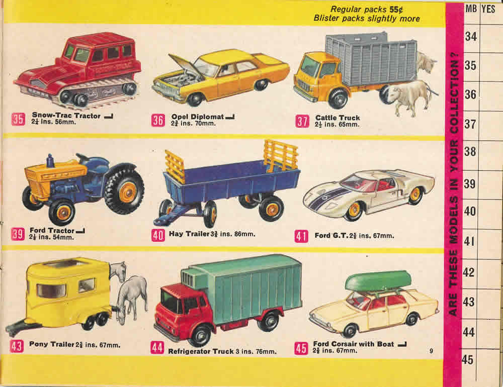 Page 9, Regular Wheels 35, 36, 37, 39, 40, 41, 43, 44 and 45